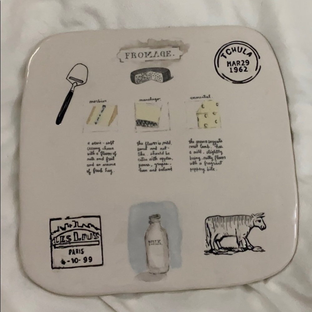 Rae Dunn Cheese Board